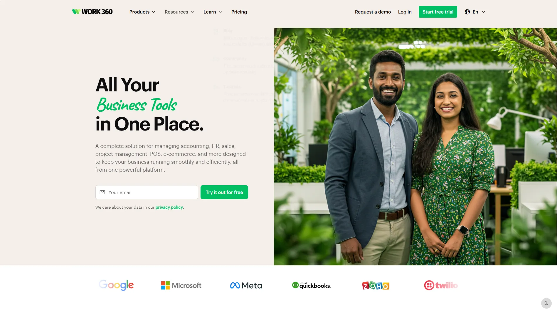 WORK 360 ERP Platform